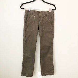 Kuhl cotton blend hiking pants women's size 4 regular
